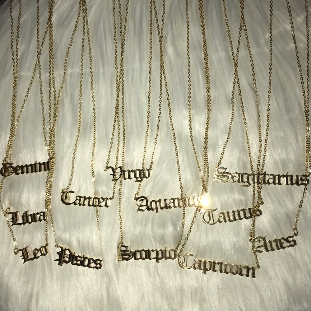 Horoscope Necklaces